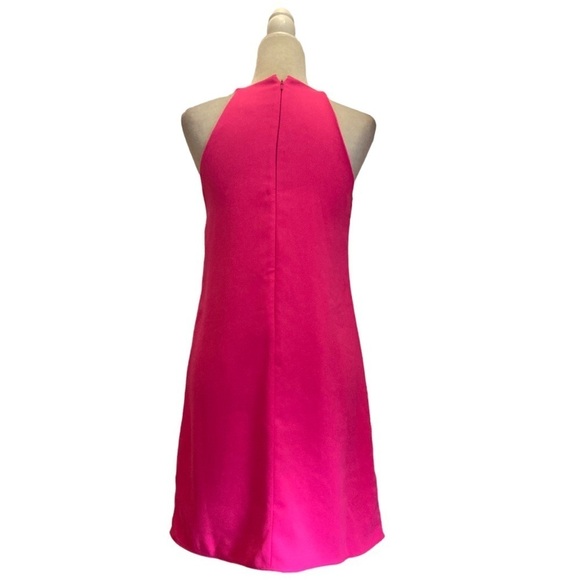 Lilly Pulitzer Adrienne Halter Chain Dress in Raz Berry - Picture 7 of 12